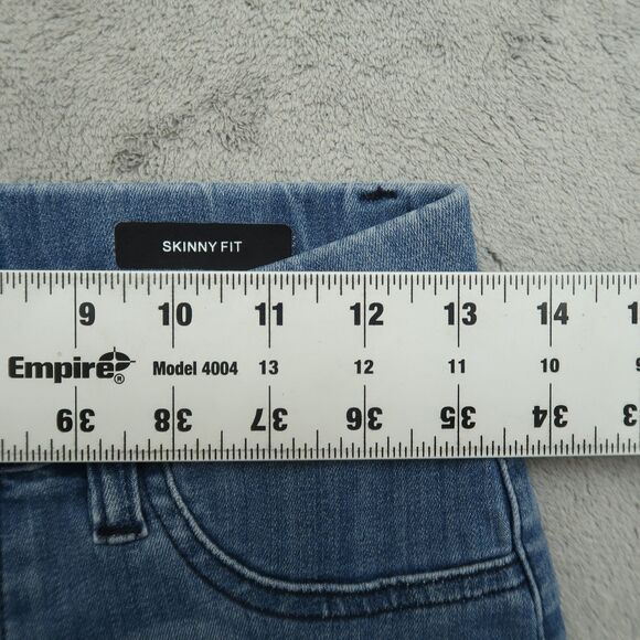 Judy Blue Pull On Jeans Junior's Size 5/27 Blue High-Rise Skinny Fit 28" Inseam - Picture 2 of 16